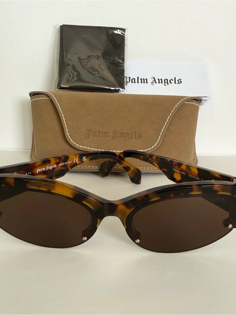 NEW!!! Palm Angels unisex sunglasses PERI054 6064 Authentic